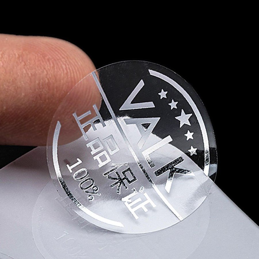 Decal trong, decal nhựa